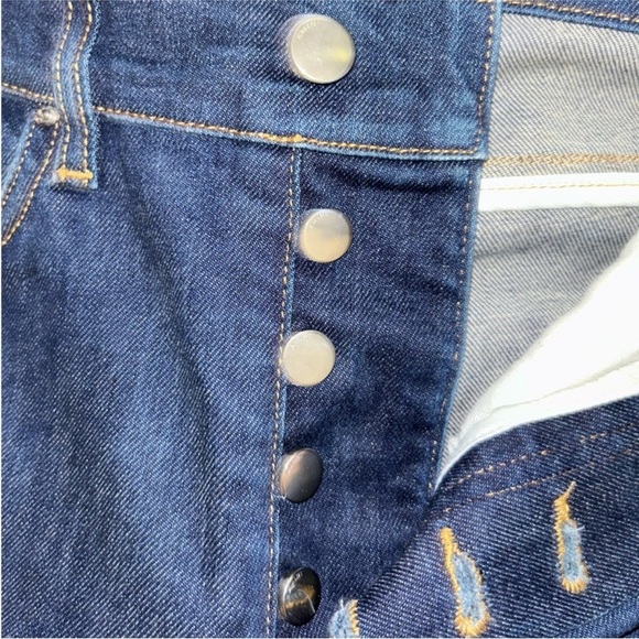 Amiri 🆕 nwot slightly distressed stack medium indigo 92/6/8 100% authentic ss23 - Picture 8 of 17